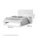 Cama Luiza Casal Freijó/Off White - Vitamov