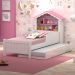 Cama de Princesa Solteiro com Auxiliar