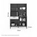 Cozinha Elegante 08 Portas Jade Cinamomo E Off White