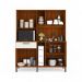 Cozinha Elegante 10 Portas Jade Cinamomo E Fendi