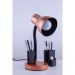 Luminária de Mesa Spiralle Cobre Porta Lápis E27 Bivolt