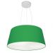 Pendente Cone Md-4048 Cúpula em Tecido 21-50x40cm Verde Folha - Bivolt