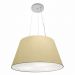 Pendente Cone Md-4141 Cúpula em Tecido 30-50x35cm Algodão Crú - Bivolt