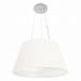 Pendente Cone Md-4141 Cúpula em Tecido 30-50x35cm Branco - Bivolt