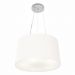 Pendente Cone Md-4153 Cúpula em Tecido 30-45x40cm Branco - Bivolt