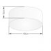 Plafon Cilíndrico Md-3005 Cúpula em Tecido 40x12cm Rústico Bege - Bivolt
