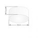Plafon Cilíndrico Md-3010 Cúpula em Tecido 30x12cm Rústico Cinza - Bivolt
