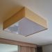 Plafon Quadrado Md-3052 Cúpula em Tecido 15/60x60cm Palha - Bivolt