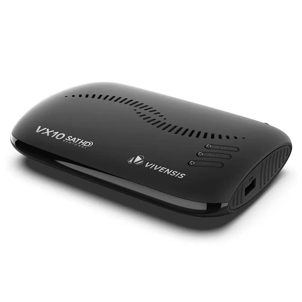 Kit 5 Receptores VX10 Sat HD Parabólica Digital Banda Ku Vivensis