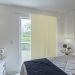 Persiana Painel (1,20Lar. x 1,80Alt.) Tecido Blackout - Creme