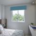 Persiana Romana (2,40Lar. x  2,25Alt.) Tecido Blackout Azul