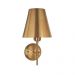 Arandela Clássica Charlote Com Cupula De Metal Cor Bronze