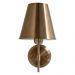 Arandela Clássica Charlote Com Cupula De Metal Cor Bronze