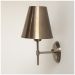 Arandela Clássica Charlote Com Cupula De Metal Cor Bronze