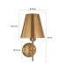 Arandela Clássica Charlote Com Cupula De Metal Cor Bronze