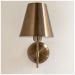 Arandela Clássica Charlote Com Cupula De Metal Cor Bronze