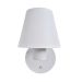 Arandela Com Interruptor Carlotta 4078 Cor Branco