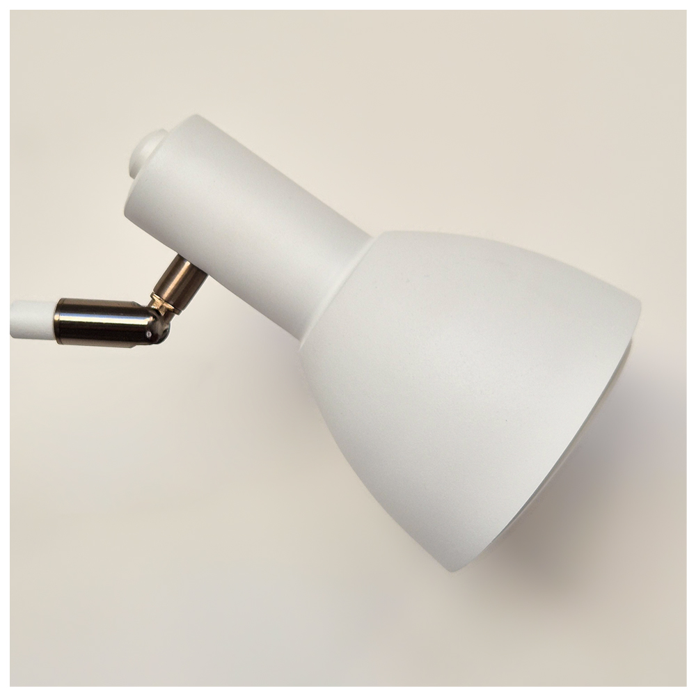 Arandela Roma Braccio Com Interruptor Cor Branco