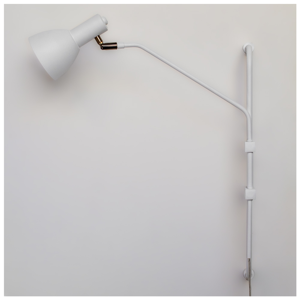 Arandela Roma Braccio Com Interruptor Cor Branco