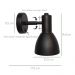 Arandela Roma Com Interruptor Cor Preto