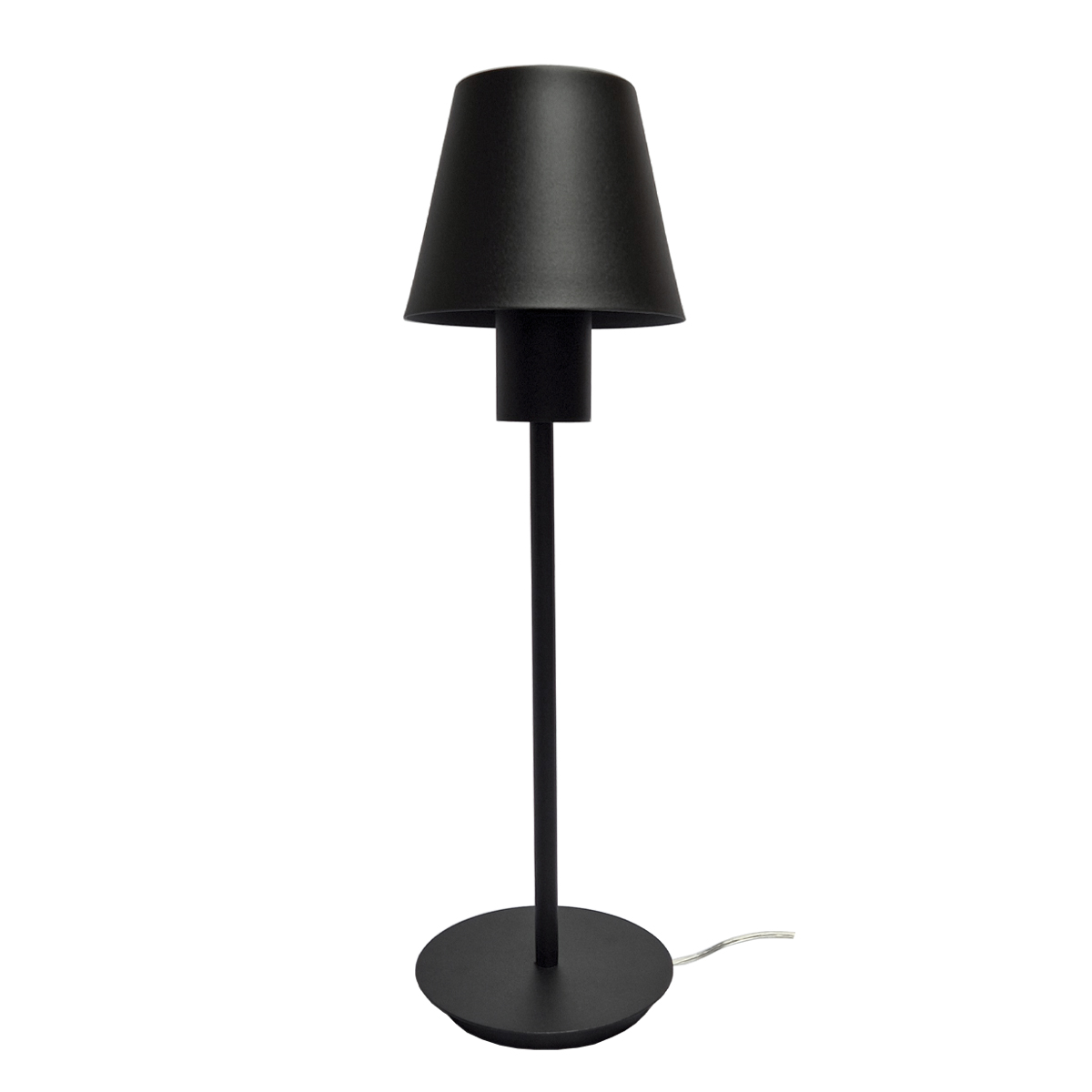 Luminária Abajur Carlotta Cor Preto