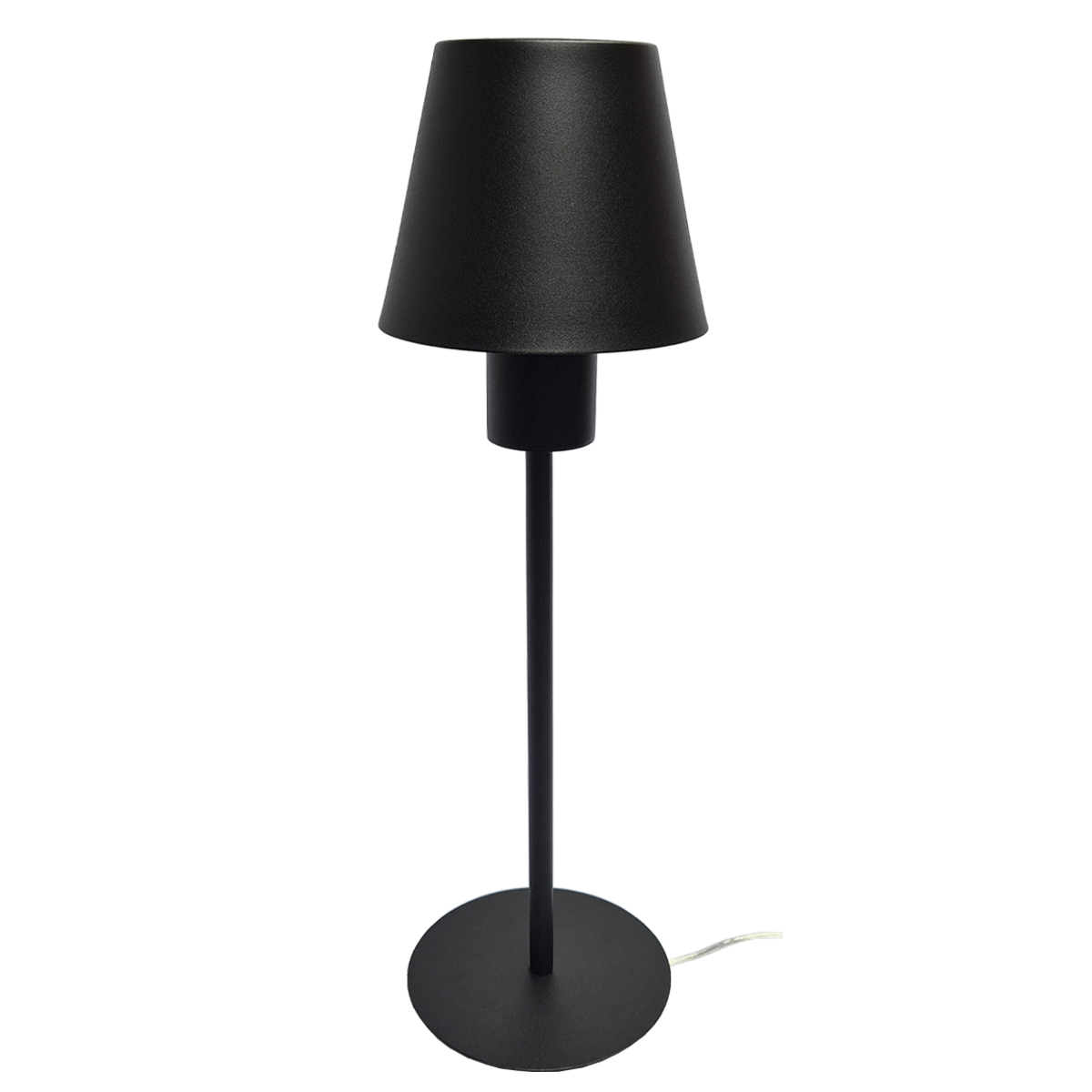 Luminária Abajur Carlotta Cor Preto