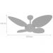 Ventilador Off Premium Natural 220V e Controle Remoto