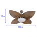 Ventilador Volare Bronze Imbuia Bz Vd42 Tami