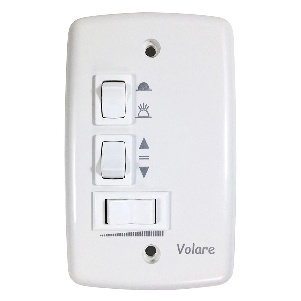 Ventilador Volare Dourado Imbuia Bz Vd42 Tami S3