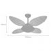 Ventilador Volare P Palmae Natural 127V e Controle Remoto