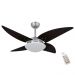 Ventilador Volare Quad Tabaco 127V e Controle Remoto
