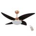 Ventilador Volare Quad Tabaco 220V e Controle Remoto
