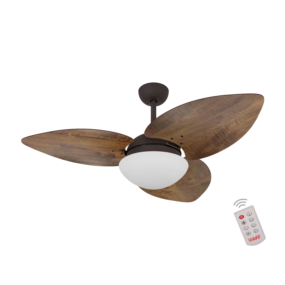 Ventilador de Teto Dormamu   3 Pás Rádica 127V com Controle