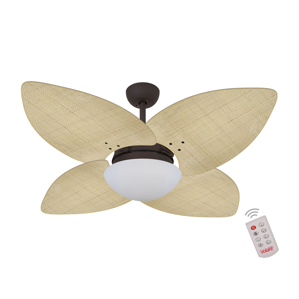 Ventilador de Teto Dormamu   4 Pás  127V com Controle