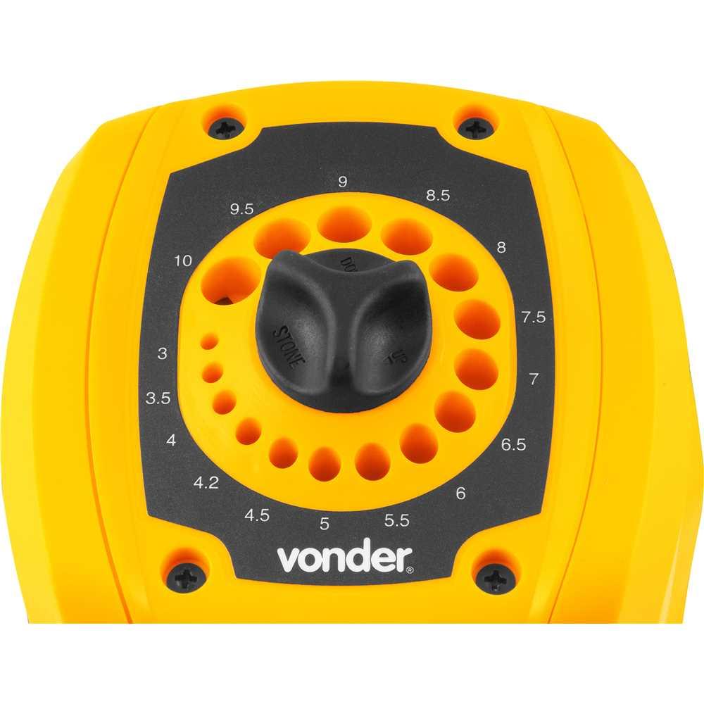 Afiador de brocas de 3 a 10 mm 95 W ABV 095 127 V~ VONDER