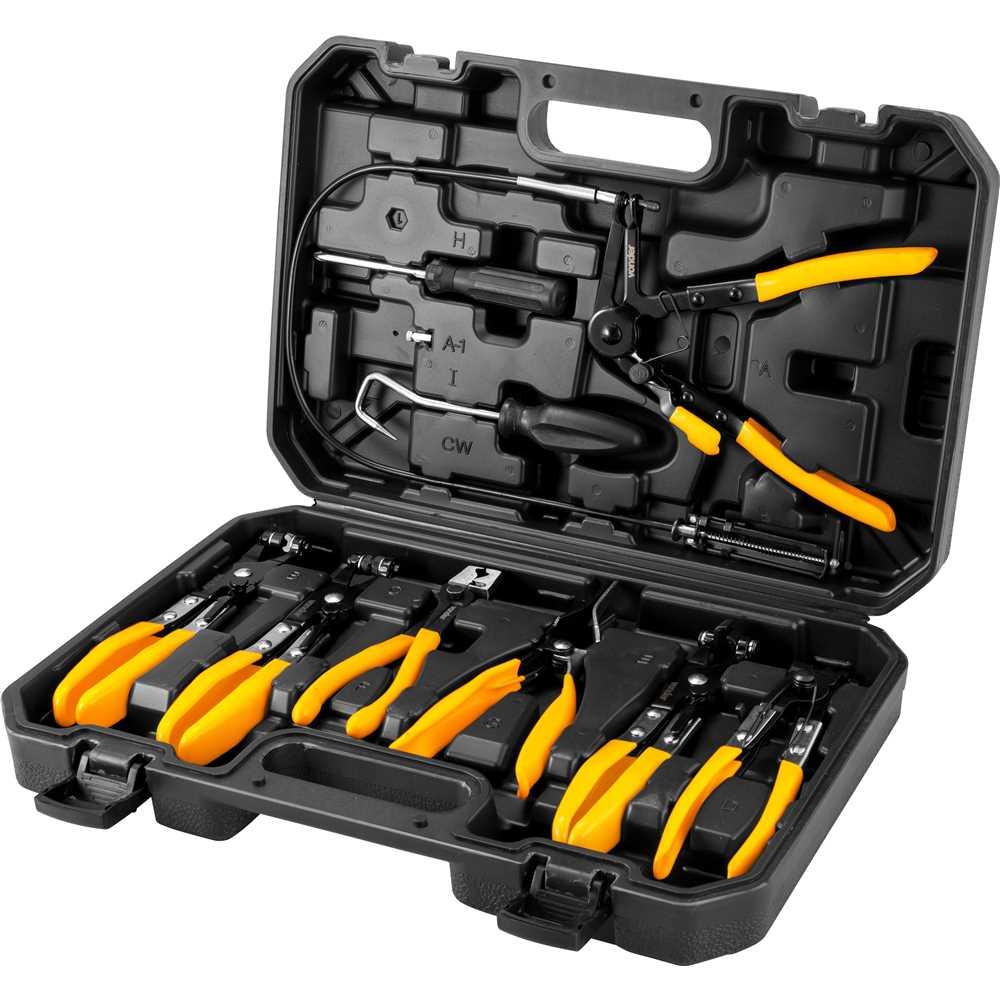 Alicate P/abracadeiras Jg C/9pc Vonder