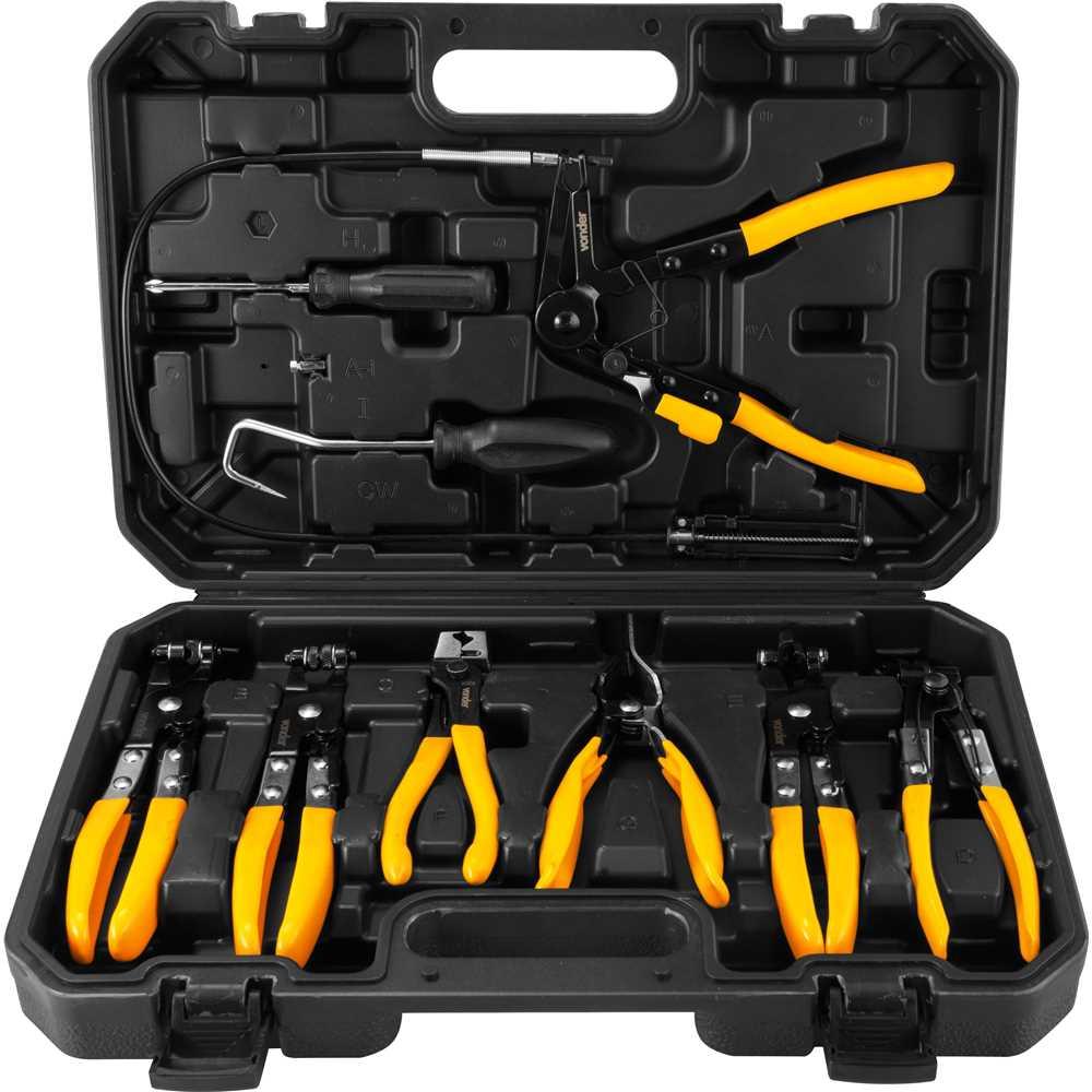 Alicate P/abracadeiras Jg C/9pc Vonder