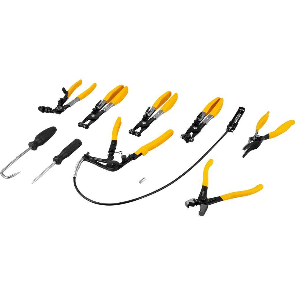 Alicate P/abracadeiras Jg C/9pc Vonder