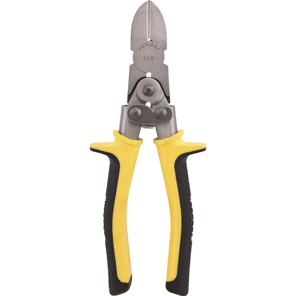 Alicate corte diagonal 71/2" força dupla VONDER