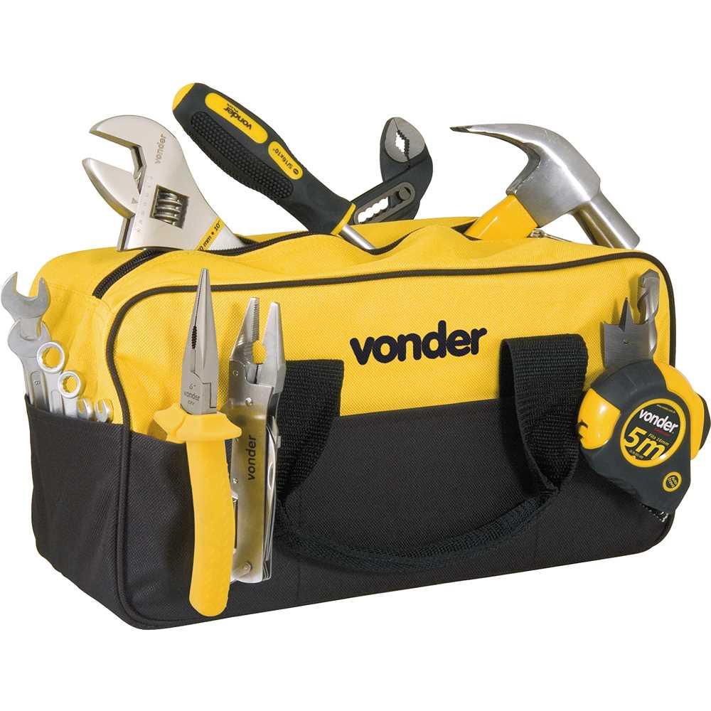 Bolsa em lona para ferramentas 350 cm x 125 cm x 180 cm BL 005 VONDER