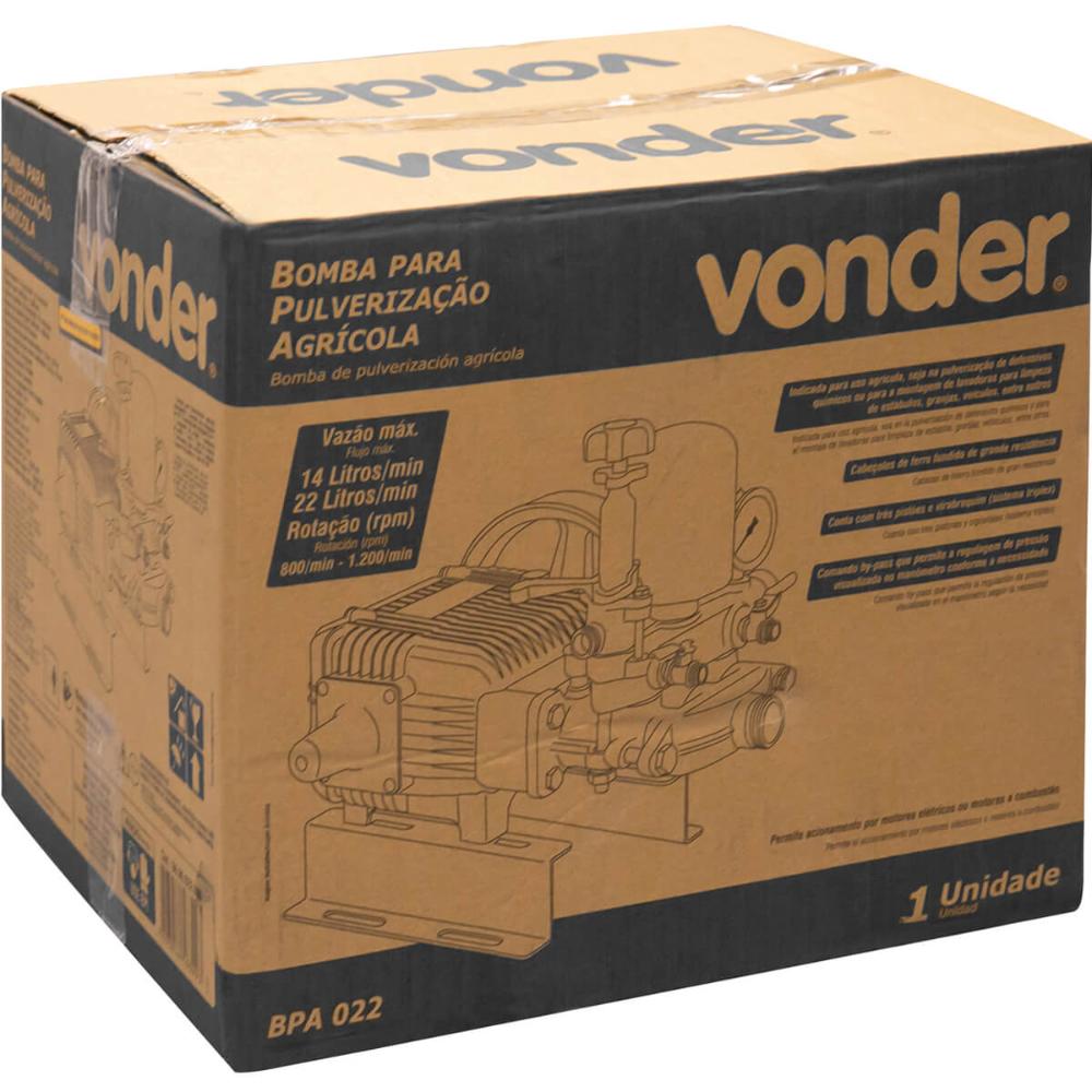 Bomba para Pulverização Agrícola BPA 022 Vonder