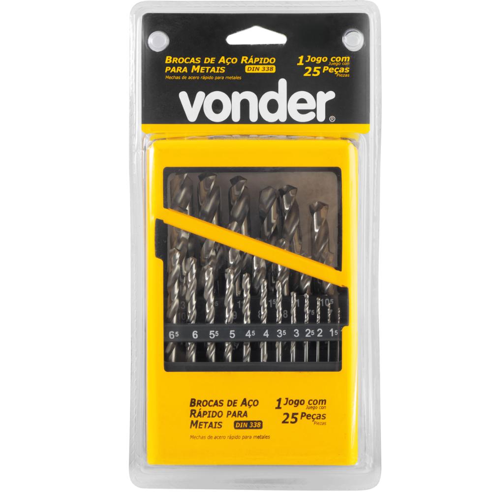 Broca Ar Din 338 Jg 1,0a13mm Vonder