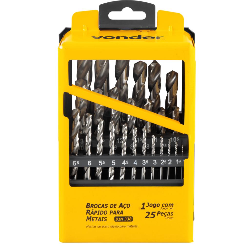 Broca Ar Din 338 Jg 1,0a13mm Vonder