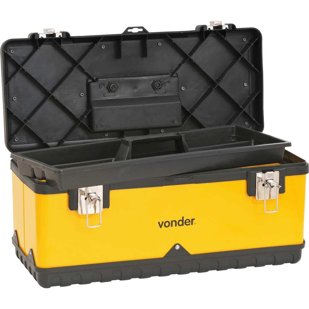 Caixa para ferramentas metálica 505 cm x 245 cm x 225 cm CMV 0500 VONDER