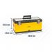 Caixa para ferramentas metálica 590 cm x 285 cm x 270 cm CMV 0590 VONDER