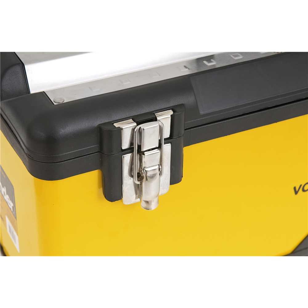 Caixa para ferramentas metálica 590 cm x 285 cm x 270 cm CMV 0590 VONDER