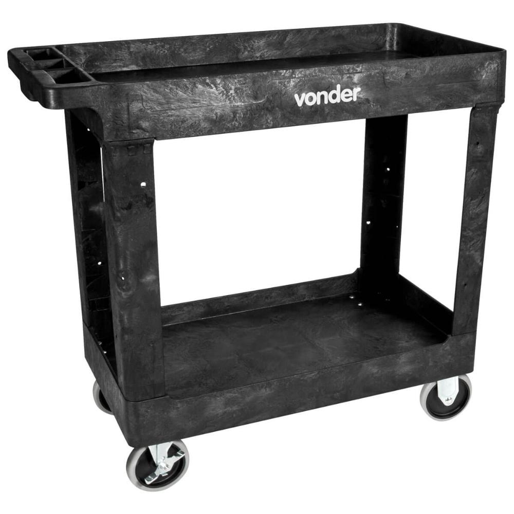 Carrinho Para Transporte De Ferramentas Com 02 Bandejas CFV