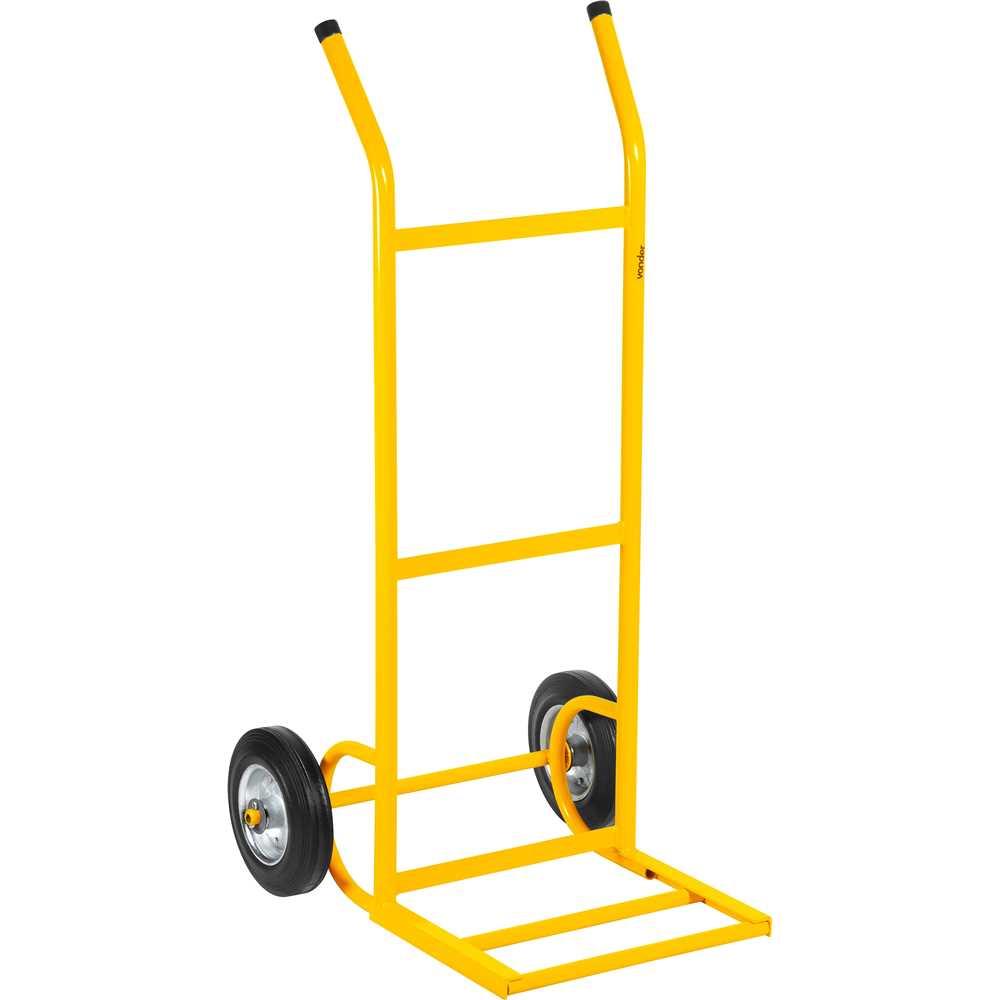 Carrinho para transporte de carga até 150 kg com roda de borracha VONDER