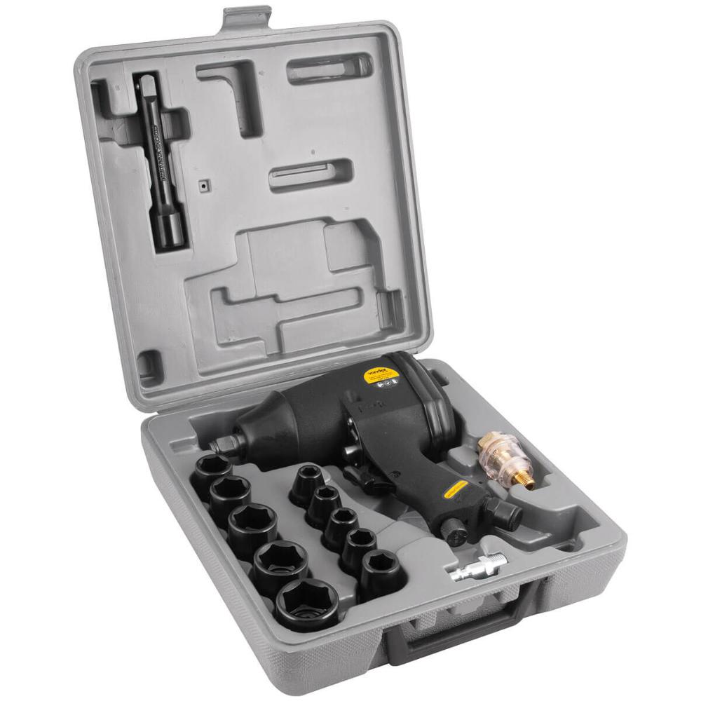 Chave De Impacto Pneumática 1/2" Vonder Plus CIP122 Industrial Oficina Mecânica