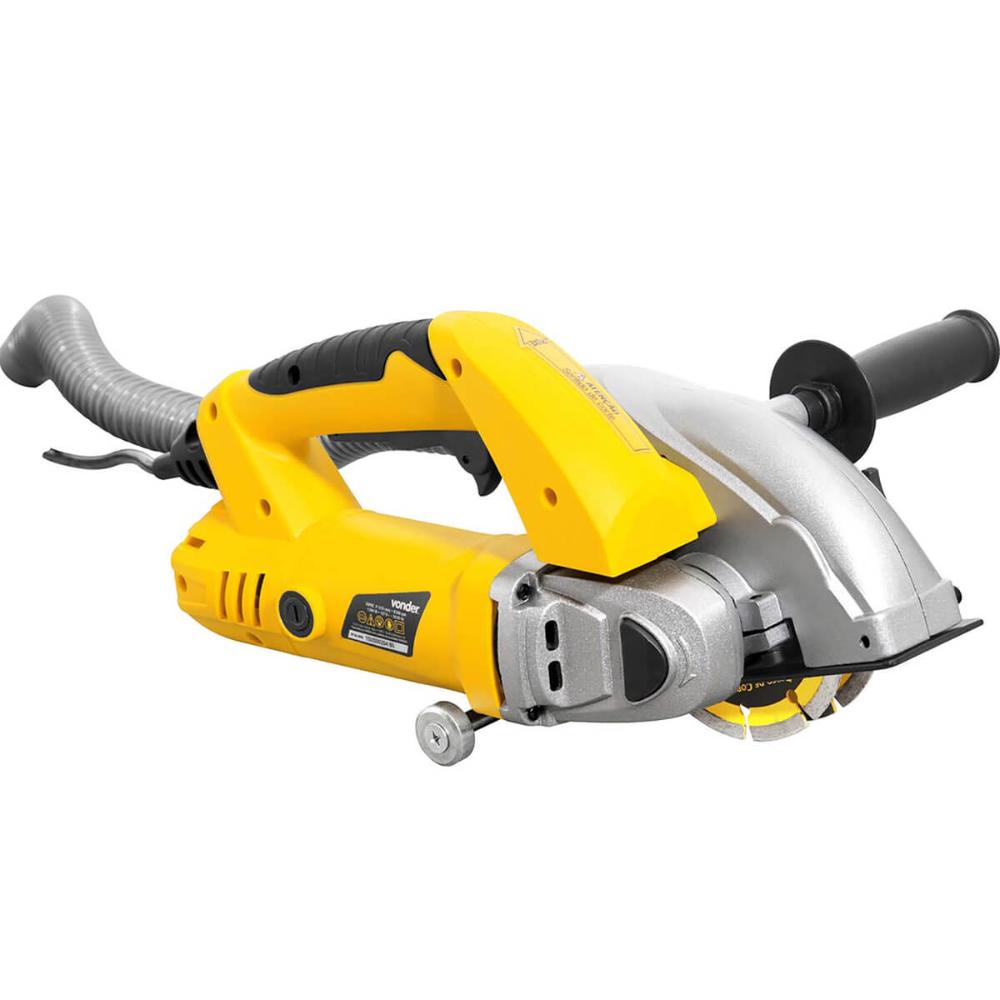 Cortador de Parede CPV 1500 127V Vonder 2 Discos Diamantados de 5' 1.500W